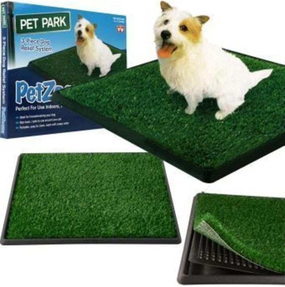 Pet Zoom Petzoom Pet Park Köpek Tuvalet Eğitim Parkı Büyük, 64Cm X 51Cm X 3.8Cm Pet Park