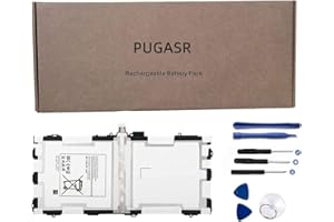 PUGASR EB-BT800FBU EB-BT800FBC Tablet Akku Replacement für Samsung Galaxy Tab S 10.5 SM-T800 SM-T805 T805C T805M T805Y SM-T801 SM-T807 T807A T807T T807P T807V 3.8V 7900mAh Tools