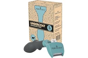 FURminator deShedding Tool S, Cepillo para Gatos pequeños de Pelo Corto para Eliminar el subpelo, Embalaje reciclable
