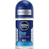 NIVEA MEN Men's Roll on Deodorant 50 ml, 72 Hours Protection Against Screening, Ocean Extracts Fragrance, Long Lasting Refreshment, Sticky Feeling