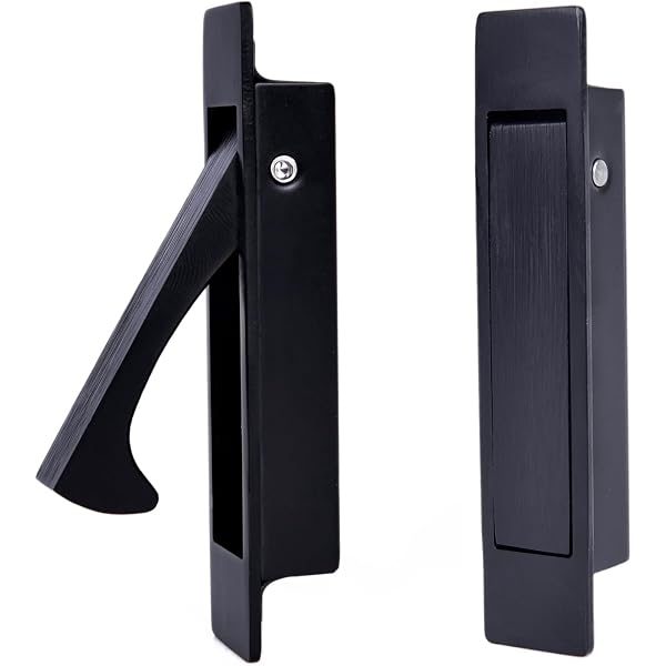 Waterproof Hatch Lift Handle 2 Inch Black Nylon Flush Pull Hatch Latch ...