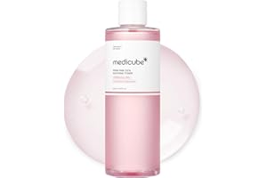 medicube Toner Lenitivo Salmon Dna Pdrn Pink Cica Pink Glow Toner Per Stimolare, Lenire E Calmare La Pelle, (250 Ml/8,45 Fl. Oz.) Peptidico Salmon Pdrn