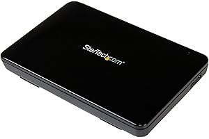 StarTech.com Boîtier Externe pour Disque Dur 2.5" SATA III et SSD sur port USB 3.0 avec Support UASP - Format Portable (S2510BPU33)