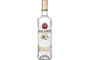 BACARDI BACARDÍ Coconut, 27% ABV, 70cl / 700 ml, White Rum Blended with Real Coconut Essence, For Easy Tropical Cocktails and Mixing Piña Colada