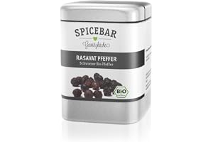 Svartpeppar hela pepparkorn i premium organisk kvalitet, lämplig för kvarnen 80 g