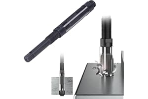 SALALIS Alésoir réglable, 23-26 mm haute précision de meulage alésoirs à main résistants à l'usure tige universelle pour alliage d'aluminium