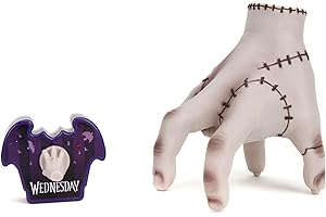 Jada Toys – Wednesday Addams Thing RC – Life-Size Remote Control Partner – Realistic Design, USB Charging, Toy for Adults and Kids