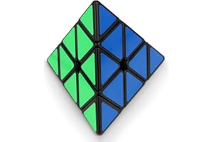 NVIYAM Speed Cube, Cubo Magico Solido Durevole & Tornitura Regolare Original 3x3 Magic Cube - Puzzle 3D Cubo Magico per Adulti e Ragazzi (Pyraminx Cube)