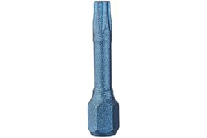 DIAGER – 5 Embouts Vissage Torx n°30 - Impact BlueShock 30mm – Durée de Vie 12x Supérieure à la Normale - Spécial Visseuse à Choc et Visseuse de Forte Puissance