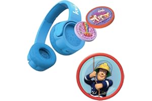 Kekz Starterset Premium Blau: Kekzhörer inklusive Feuerwehrmann Sam, Cookie Crew Hörspiel & Wunderkekz (Kopfhörer für Kinder, Reisekopfhörer für unterwegs & zuhause)