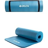 Delta Comfort Floor 15 MM Carrying Strap Pilates Cushion Yoga Mat, Lilac, 15 MM