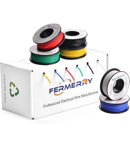 Haerkn 14awg Siliconen elektrische draad, 2 x 2,0 mm², zuurstofvrij