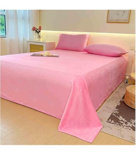 Drap Plat Flanelle Pour 1 Ou 2 Personnes 120x230cm à