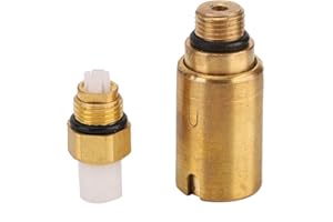 SUUONEE La valve de ressort de suspension d'air de voiture, 2pcs amortit la valve de pression résiduelle d'amortisseur de suspension pneumatique d'ajustement pour 7L0616813