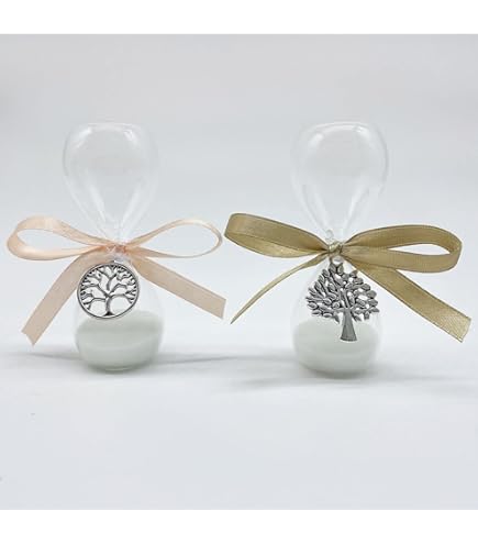 Clessidra Albero Della Vita - Bomboniera Per Matrimonio, Comunione, Cresima - Foto 8