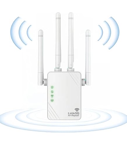 Avanti Router Ripetitore WiFi 6 Ripetitore WiFi6 NEWFAST AX1800 - Dual Band 5GHz/2 ...