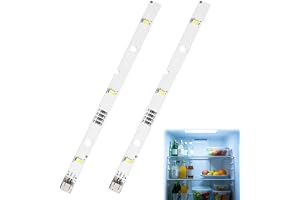 2 stycken LED-ljuslister, LED-kylskåpsljus för Rongsheng Hisense Gorenje kylskåp E349766 MDDZ-162A 1629348 1529227, DC 12 V 1