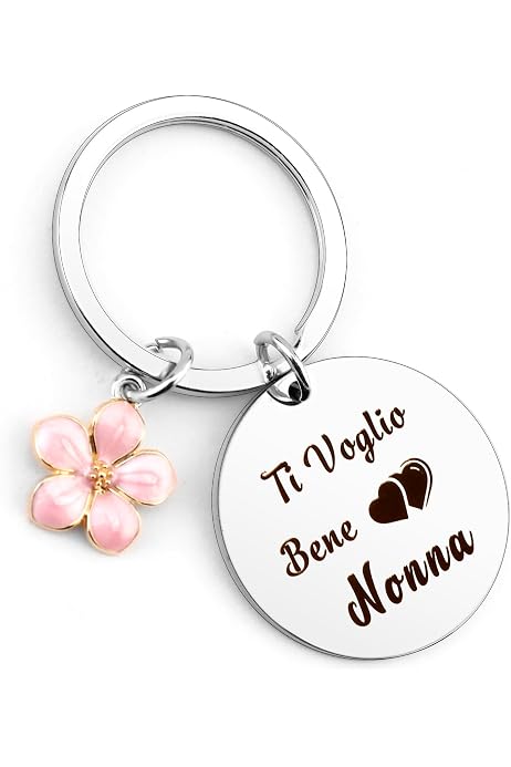 Portachiavi Personalizzato Per Nonno, Acciaio Inossidabile, Regalo Per Compleanno, Festa Dei Nonni, Pensione - Regalo Emotivo Significativo
