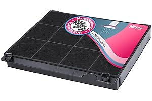 McFilter | 1x filtre à charbon actif pour hotte aspirante adapté à Elica CFC0141529, AEG/Zanker/Zanussi 9029793818, Type15, E3CFE15, filtre pour hotte aspirante