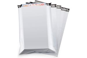 GSSUSA 100 szt. 48,3 cm x 61 cm białe koperty poliestrowe duże, koperty wysyłkowe torby do pakowania
