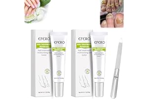 ZRREMRE Efero - Gel per la riparazione delle unghie, trattamento con funghi per unghie Efero, gel di riparazione per unghie e funghi per unghie dei piedi, crema per unghie Efero, con lime per unghie (2 pezzi)