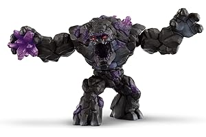 Schleich 70158 ELDRADOR Monstre des Ténèbres - Pierre - Figurine Réaliste - Créature Mythique avec Bras et Torse Mobiles - Cadeau pour Garçons et Filles à Partir de 7 Ans