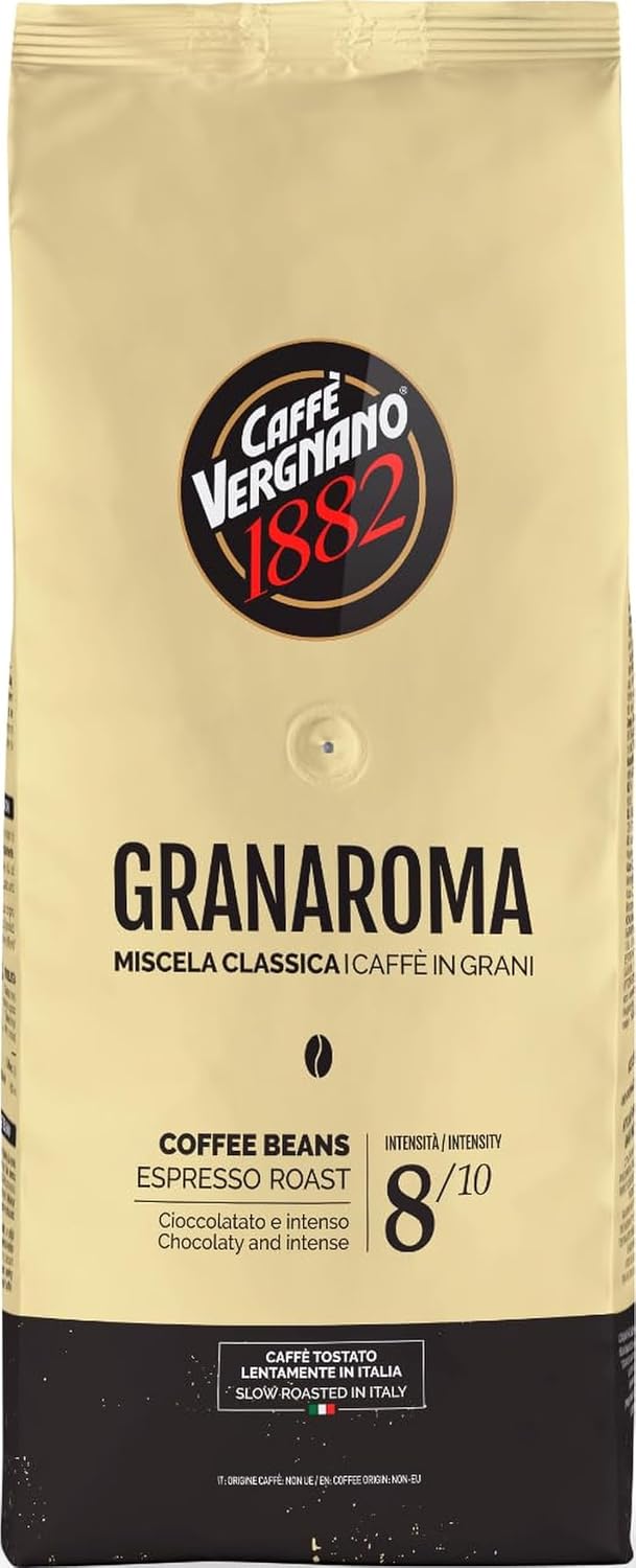Avis d'Expert & Test Approfondi : Caffè Vergnano 1882 - Caffè in Grani Granarom (Sélection)