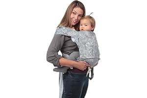 Amarsupiel – Mochila Portabebés Mei Tai – Mochila Marsupio 100% Algodón – Portabebés Recién Nacidos Ergonómico – Mochila Portabebés Ligera Fabricada en España- OEKOTEX