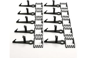 Printbtw Lot de 10 ressorts d'embrayage compatibles avec les ressorts d'embrayage LGB Spur G - Noir