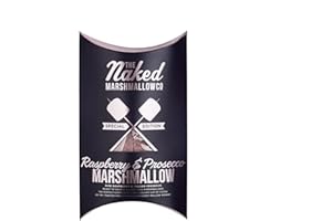 THE NAKED MARSHMALLOW CO. Raspberry & Prosecco Gourmet Marshmallows