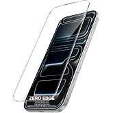CONSTRAIN - (ZERO TAM) iPhone 17 Pro Max ile Uyumlu SİYAH &Ccedil;ER&Ccedil;EVESİZ Tam Kaplayan EKRANI K&Uuml;&Ccedil;&Uuml;LTMEZ Ekran Koruyucu