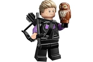 LEGO Marvel Series 2 Minifigure: Ojo de Halcón con capa morada de Maléfica - Superhéroes 71039