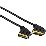 Hama Scart-Verbindungskabel Stecker - Stecker, 1,5 m