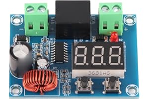 Elprico Low Voltage Disconnect Module, XH-M609 12-36V DC Battery Low Voltage Cut off with Digital Display for Protection and Prolong Battery Life