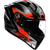 AGV K1 S Motosiklet Kaskı Kapalı Kask Fastlap Black Grey Red S