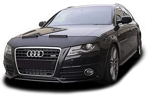 BLACK BULL MADE IN GERMANY Steinschlagschutz CARBON für A4 B8 A5 8T Haubenbra Automaske Car Bra Front Mask Cover NEU