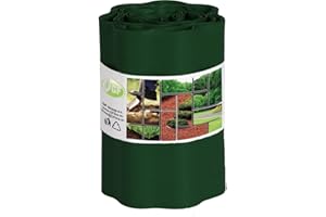 G.F. Rasenkante 9m x 25 cm dunkelgrün Beeteinfassung Beetumrandung Rasenbegrenzung Raseneinfassung Mähkante