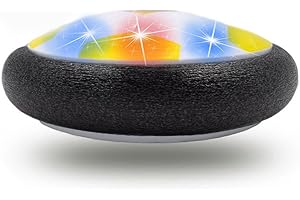 JRD&BS WINL Hover Football Toy FÜR Kinder, Fussball Spiele Fußball Spielzeug Geburtstagsgeschenk für Mädchen 4-8 Jahre alt,Das Beste Spielzeug FÜR 3-9 Jahre Alten Jungen (Gelb 02)