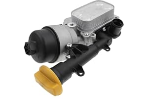 Frankberg Oil Cooler Engine Oil Water Cooled Compatible with Mito Aveo Doblo Grande Punto Idea Linea Strada Musa Ypsilon Astra H Astra J Corsa D Meriva B 2005