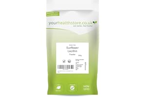 yourhealthstore Premium Sunflower Lecithin Powder 100g, Non GMO, Gluten Free, (Recyclable Pouch)