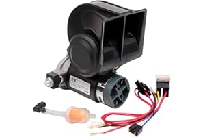 FARBIN 24V Air Horn with Compressor 24 volt Train horn for trucks Super Loud Car Horn with Wiring Harness