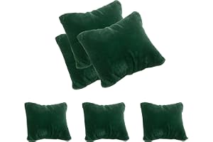 QUARKZMAN 6 st Sammetskudde för Armband Klocka Pillow Display Stativ Armband Armband Hängande Örhängen Och Halsband