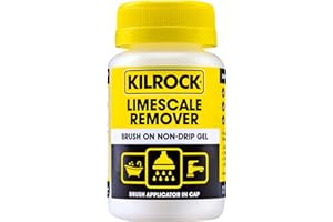 Kilrock Gel Descaler 160 Grams - Multi-Purpose Powerful Descaling Cleaner with Easy-to-Use Brush Cap - for Hard Water Limescale Stains