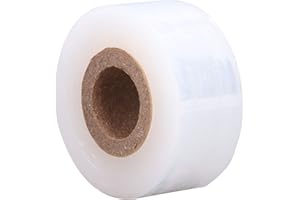 BTOSEP Ruban Parafilm Végétal, Ruban de Greffage Biodégradable, Films de Greffage étirables, Ruban de Greffage Pépinière D'étanchéité PVC Extensible Résilient 29 Mm de Largeur Outils à Main de Jardin