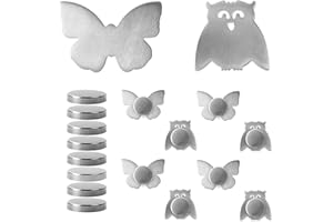 QUTHZZHY 8 stück Magnet Tischdeckenbeschwerer, Extra schwer magnetische Beschwerer Gewichte, Tischdeckengewichte magnetisch Tischtuchbeschwerer aus Edelstahl für Innen und draußen