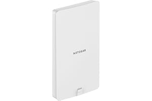 NETGEAR Access Point Esterno (WAX610Y) WiFi 6 Dual Band AX1800, Ripetitore WiFi Esterno, Fino a 250 Dispositivi Client, Porta LAN Ethernet da 2,5G, Gestione Remota Insight