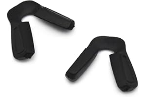 HKUCO Nero Naselli in silicone di ricambio 2 pezzi per Oakley Jawbreaker