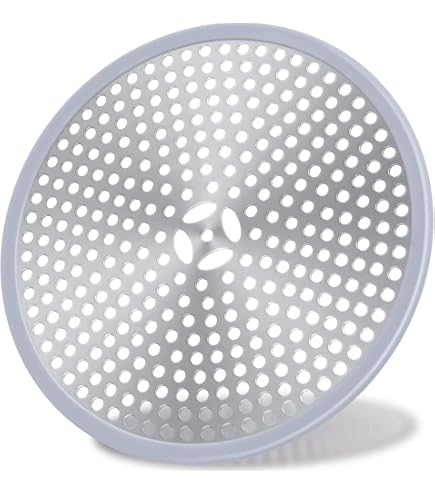 3 Filtri Di Scarico In Acciaio Inox Per Lavello E Doccia: Colini A Maglia Fine Per Capelli E Detriti. Prevengono Gli Intasamenti In Cucina E Bagno. Facili Da Pulire, Design Minimal, Set Da 3 Pezzi.