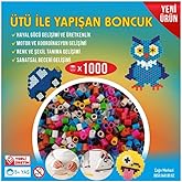 &Uuml;t&uuml; ile Yapışan Boncuk 5mm 1000'li Renkli