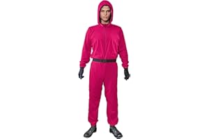 DEGUISE TOI Costume da guardiano rosa del gioco per adulto - Rosa - S/M (160-175 cm)